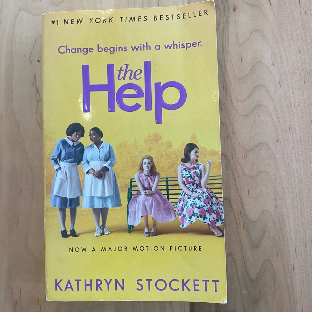 The Help by Kathryn Stockett - Softcover Novel, Fiction, Reading, Social, Book